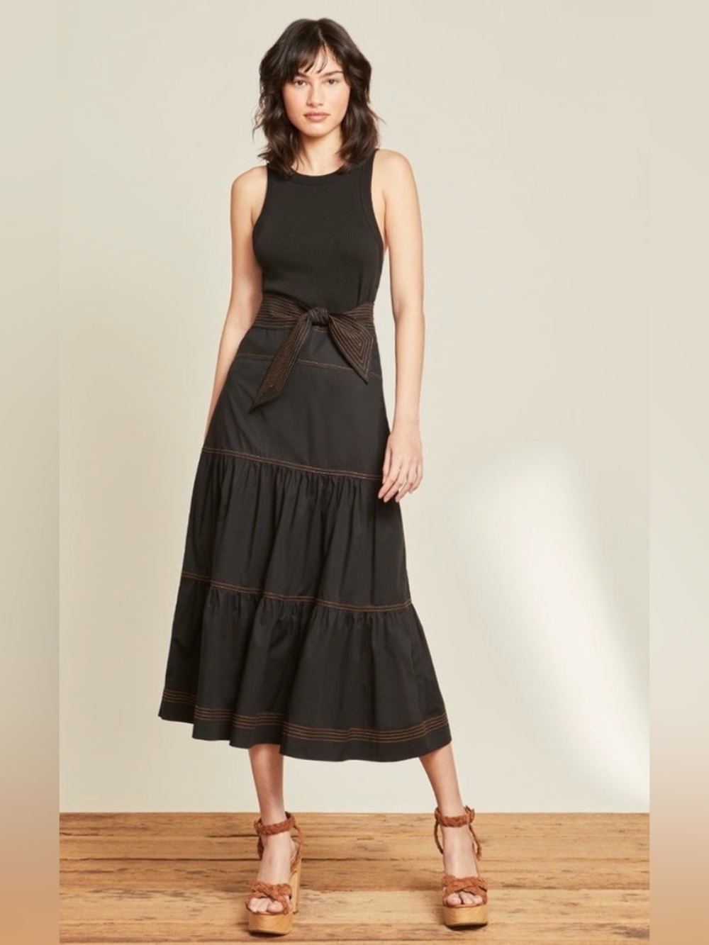 Veronica Beard Austyn Midi-Dress size small